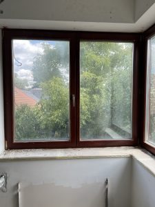 Bemattult üveg