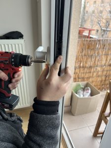 Schüco zárcsere